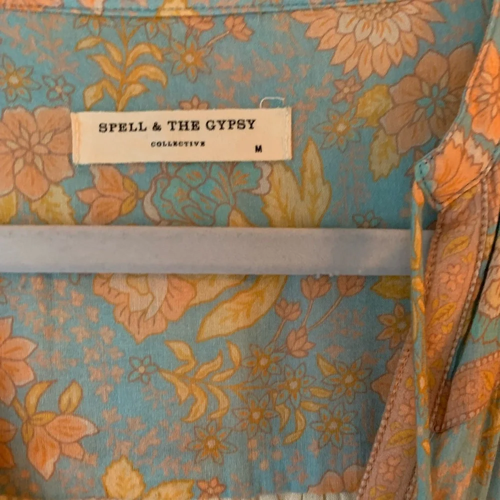 Spell & The Gypsy Juniper Playdress Eggshell Blue - Picture 10 of 10